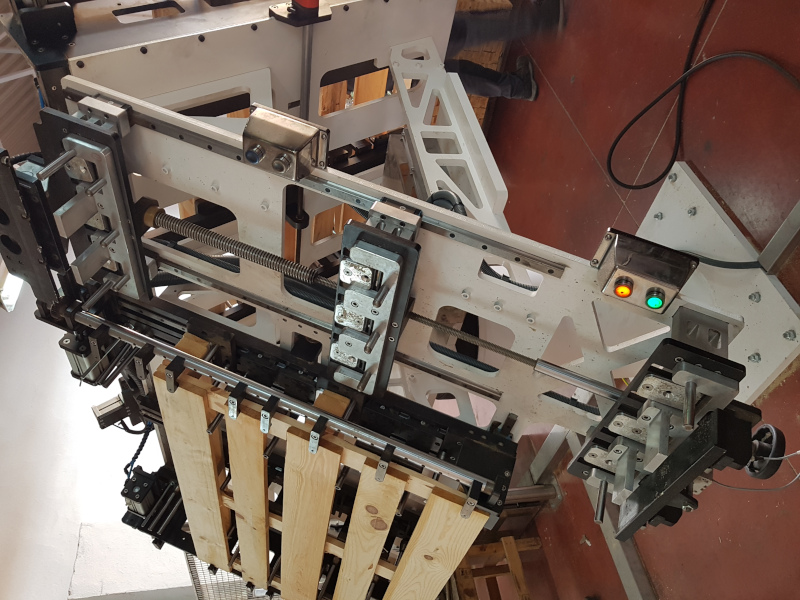 Celda fabricación de palets