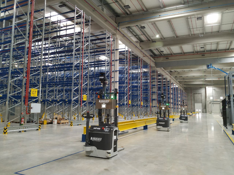 AGV. AMR TIPO APILADOR. GAMA SAP